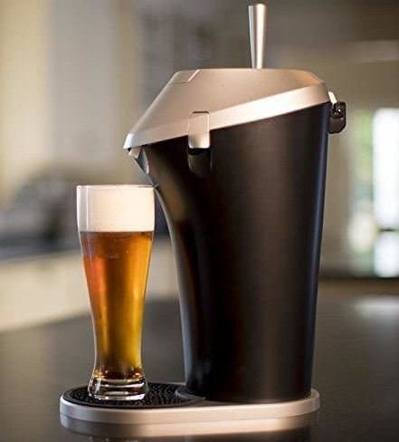 Fizzics Revolutionary Freestanding Draft Beer System 6.8"x11.7"x17.8"