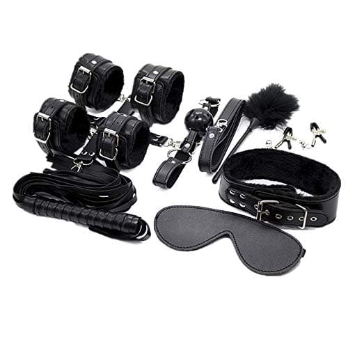 Soft Plush Cosplay Gothic Costume 10-Piece Set