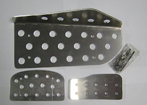 Autovation Pedal Set 2008-2015 Mitsubishi Lancer EVO X MR or Standard - 3 Piece (Flanged Dead Pedal) POLISHEDONLY 1 LEFT AVAILABLE