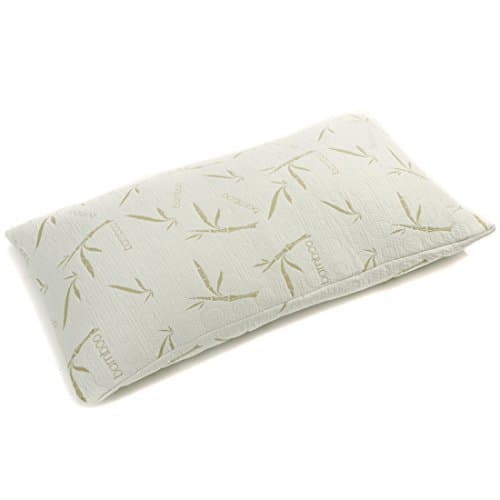 HIO Sleep Shredded Memory Foam Pillow with Bamboo Cover, Cervical Pillow, King Size, 1-Pack