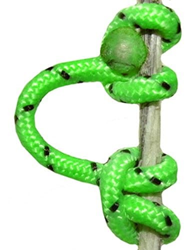 Gibbs Archery Gear SLLIME Super Loop 2mm D-Loop Flo Lime Green