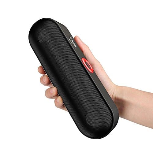 Bluetooth Speakers Portable wireless surround sound speaker,Stereo speaker High Definition Audio, Built-in Microphone The pill car outdoors speaker -Black [Upgraded]