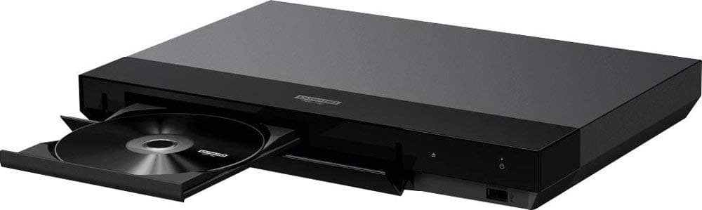 Sony 4K Blu Ray Player Ultra HD 3D Hi-Res Audio Wi-Fi and Bluetooth Built-in Blu-ray Player with A 4K HDMI Cable and Remote Control + Free Tmvel Power Bank