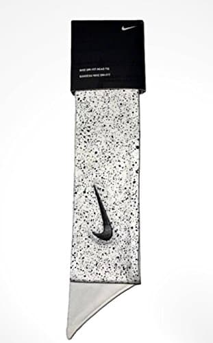 Custom Speckle Cement Nike Dri-Fit Head Tie Headband Black White - Tie Back - Yellow Pink Green Blue Purple Orange Red Brown Grey - Cement