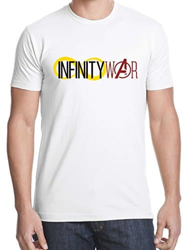 Zakii Avengers Infinity War Fashion Tee (White, Medium)