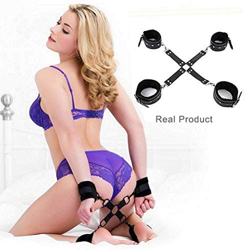 Wickplay Dreamy Baseballs - Long-awaited with B-o-n-da-geromance Re-s-t-raints Kit for Co-u-p-les Under B-e-d S-Traps Prime Begi-n-n-ers Play Set W-o-m-en Silicone Breathable Har-Ness Shac-kles Ankle