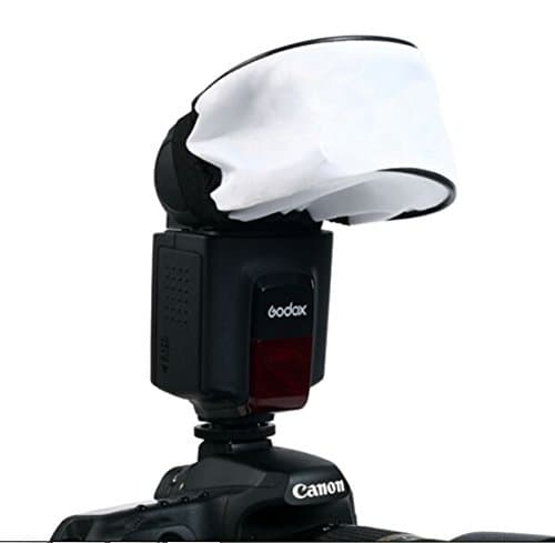 TaiDetailing Camera Flash Diffuser Softbox Reflector for 430EX II 550EX 580EX II SB600 SB800 SB900 SB910 Yongnuo YN560 YN565EX 600EX 600EX-RT YN568EX