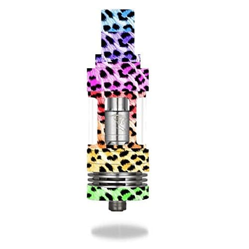Decal Sticker Skin WRAP Multi Color Leopard Print for Sense Herakles Sub Ohm Tank