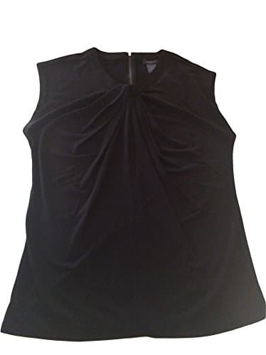 New Ann Taylor Twist Front Top (Small, Black)