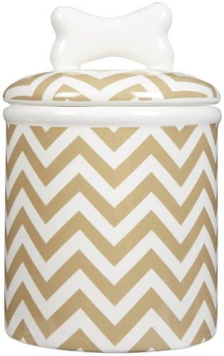 Creature Comforts Chevron Collection – Ceramic Treat Jars