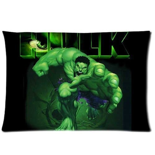 The Avengers Hulk Custom Design Pillowcase Pillow Sham Queen Size Pillow Cushion Case Cover Two Sides Printed 20x30 Inches