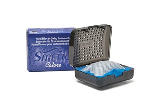 STRETTO 1015GRAY Humidifier for Violin, Viola and Small Instruments incl. case and 2 humid Bags (Color: Gray) (STR-1015GRAY)