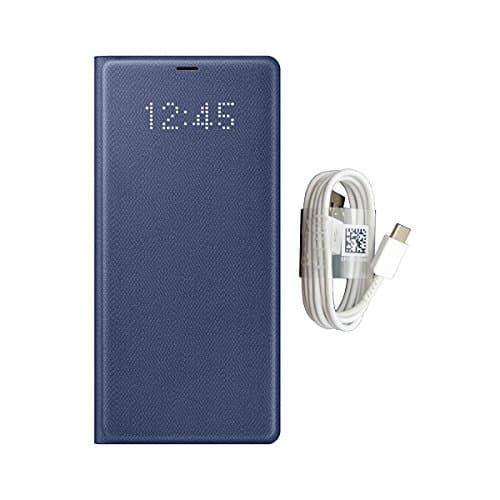 Galaxy Note8 LED View Wallet Cover(Deep Blue) Samsung Official Genuine