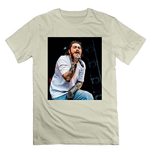Post Malone Personalized Humor Short-Sleeved Shirt for Man Black