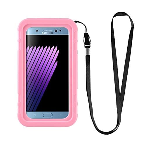 Touch Screen Hard Shell Waterproof Case for Apple iPhone X/iPhone 8 / Samsung S8 Active / S8 / LG V30 / V30+ / G6 / G6+ / Nokia 3 5 8 / Motorola Moto G5s / G5 Plus/Huawei P10 / Nova 2 (Pink)