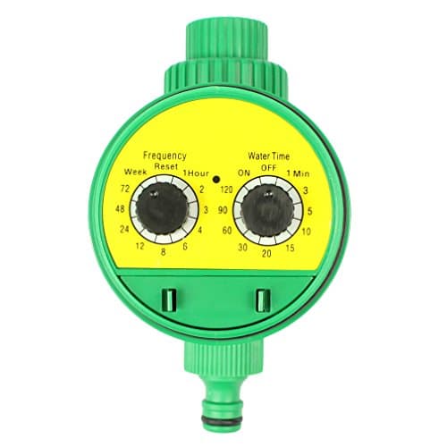Jeda Smart Electronic Hose Sprinkler Water Timer Garden Irrigation Controller Two Dial
