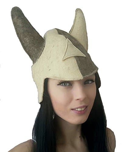 Hat for Men , for Women , Wool Felt Head Protection Spa Sauna Russian Banya Stylish and Cool , Fans of Baths and Saunas , Accessory for the Steam room Viking