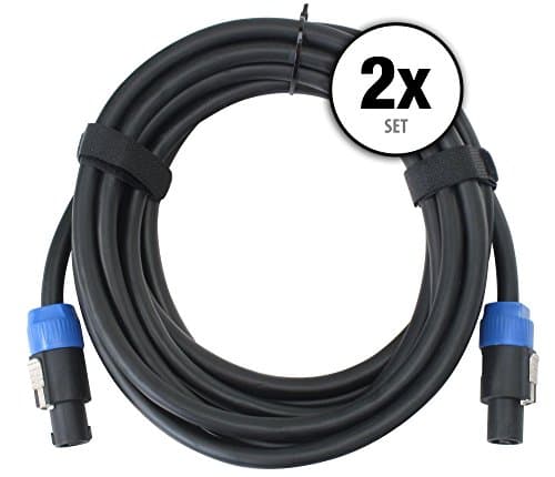 Pronomic Stage BOXSP4-15 Speaker Cable Speakon Compatible 15 m Set of 2