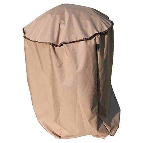 TrueShade Plus Kettle-Style BBQ Grill Cover, Large 27'' diameter x 38''H, Tan