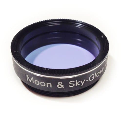 1.25" 31.7mm Blue Moon Filter Skyglow Filter Light Pollution Filter for Telescope Eyepiece Lens