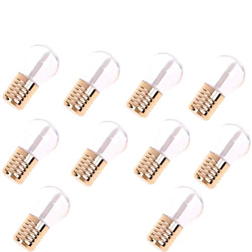 20Pcs Empty Lip Gloss Tubes Refillable Lipstick Containers with Brush Wand for DIY Cosmetics Reusable Sample Bottles (10ml)