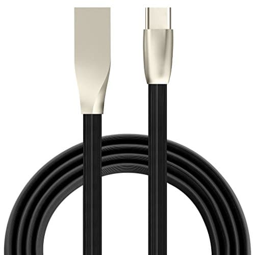 USB Type C Cable,  Charging Rhombus Zinc Alloy USB 2.0 Cable Cord USB C-USB A Sync Data Charger for Type-C Interface Device (Type-C Cable 1Pcs)