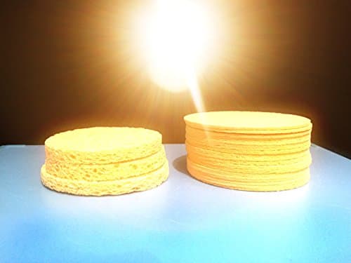 Myjuven Compressed Cellulose Facial Sponges [100 Count]