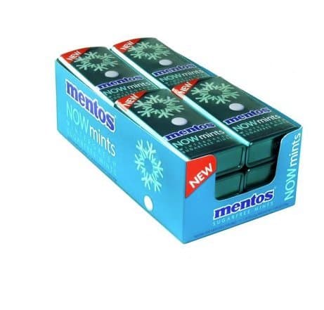 MENTOS NOW WINTERGREEN - 1CT. BOX/12