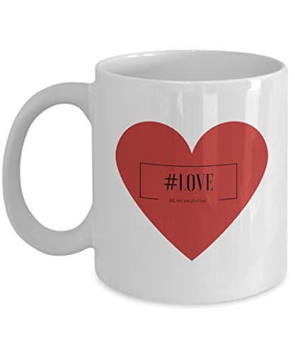 #LOVE Coffee Mug Best Valentine Gift By JF