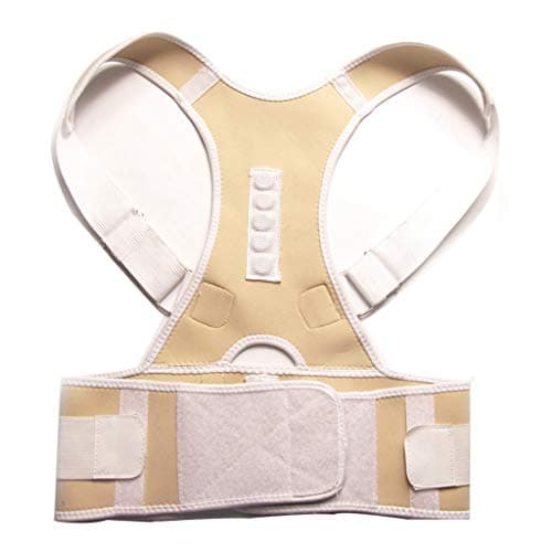 Adjustable Magnetic Therapy Posture Corrector Back Brace Shoulder Back Support Belt for Men Women Pain Relief