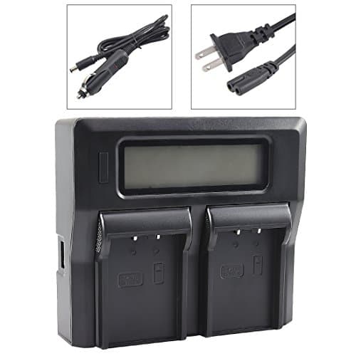 DSTE 1.5A Fast Charging Dual Battery Charger for Nikon EN-EL2 Coolpix 2500 3500 SQ