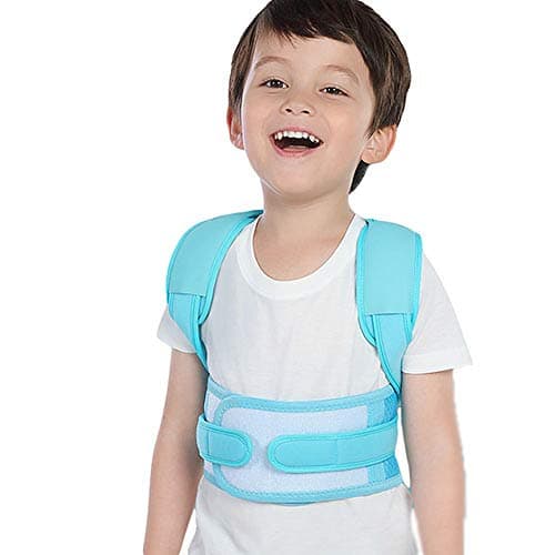 LINGYAO Back Orthotics Skin-Friendly Breathable Adjustable Correction Belt Reinforcement Support Relieve Pain Posture Corrector