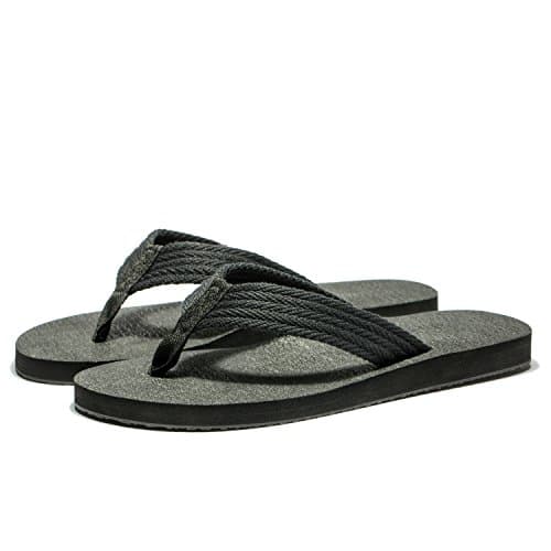 Cansherry Flip Flops For Adult Men With Extra Large Size，Non-Slip Wear Resistance Light Weight Sandals