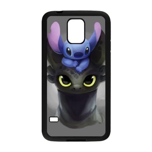 RAROFU Lilo and Stitch Cartoon Cases Case for Samsung Galaxy S5