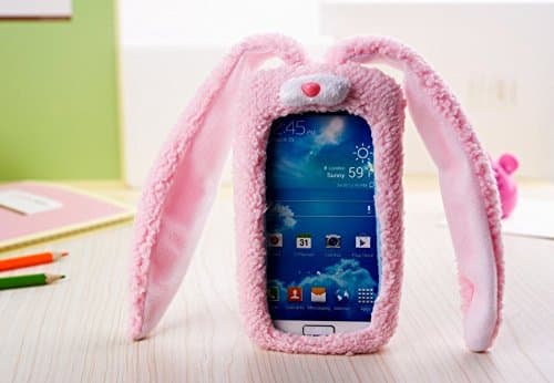 3D Cute funny rabbit Cool Plush Toy Doll Cover Case For Smart Mobile Phones(LG Optimus G E970 Eclipse 4G LTE LS970 F180)