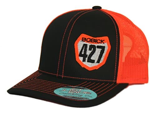 Just RideCustom Personalized Motocross Number Plate Snapback Mesh Hat