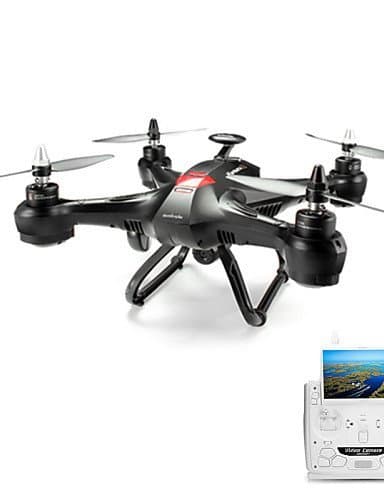 XINLIN X181 5 Inch LCD 2.4GHz transmitter Screen 6 Axle Gyro 3D Brushless Motor Quadcopter With 5.8G FPV 2MP HD Camera , uk adapter