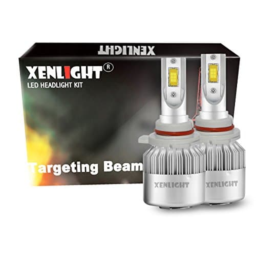Xenlight 9012 LED Headlight Bulb-6000K 80W 8000Lm-Targeting Beam-Cool White- 2 of set -2 Yr Warranty