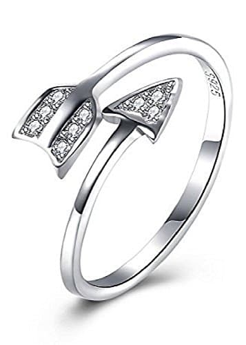 1MATCH Love Struck Arrow Wrap Ring - Mother's Day Gift, Size 5-7