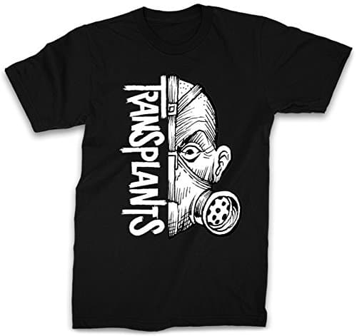 Transplants- Half Mask T-Shirt Size L