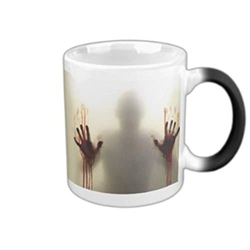 Greenpse The Walking Dead Heat Sensitive Color Changing Ceramic Mug
