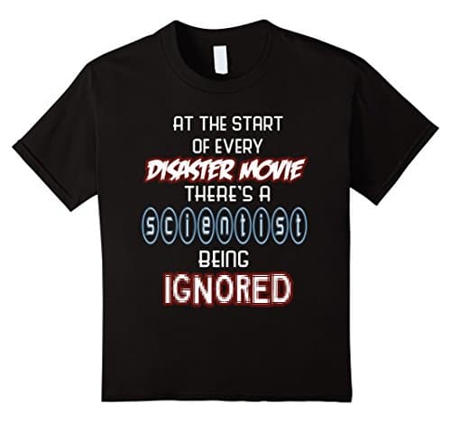 Kids Scientists Matter - Pro Science Climate Change Warning 4 Black