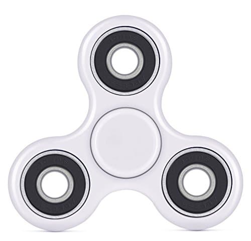 Holder Designs Fidget Hand Spinner- 360 Degree Rotation Fidget Tri Spinner Hand Toy Kit for Relieving ADHD, Anxiety, Boredom Spins