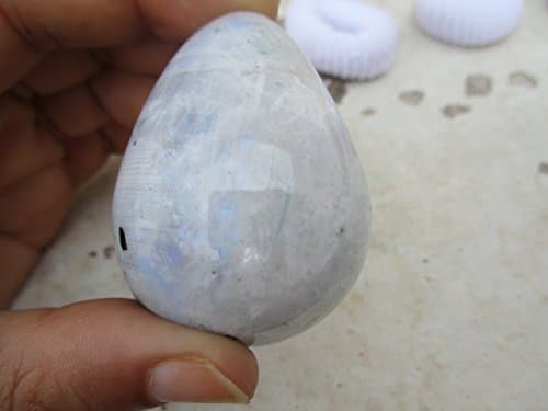 Rainbow Egg, Massage Egg, Decorative Egg, Gift Egg with FREE Reiki Infused worth $30 and With FREE Gift Bag worth for Chakra Healing, Tantra Healing, Gemstone Healing