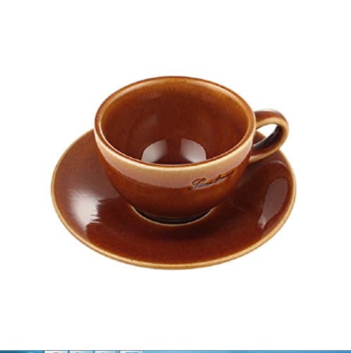 BBujsgH Ceramic coffee cup lead-in-the-down to spend the afternoon cup of coffee mugs, 9465mm , brown