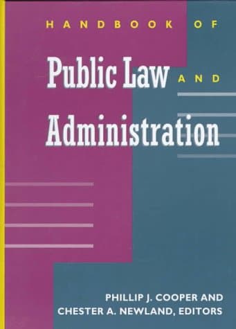 Handbook of Public Law and Administration