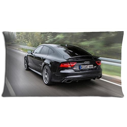 Zippered Audi Sofa Pillow Covers Cases Polyester Cotton Attractive Lightweight 20x36(inch) 50x90(cm)