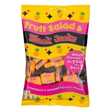 Fruit Salad &amp; Black Jacks - 230g (Single)