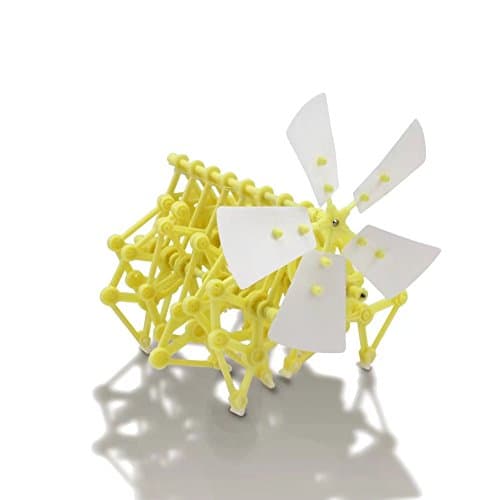 AITREASURE Mini Strandbeest Wind-Powered Beast DIY Assembly Model Kit Science Educational Toy for Kids