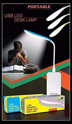 Redcard Flexible USB LED Light Lamp for Home and Computer Laptop Powerbank